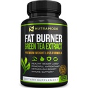 Premium Green Tea Extract Fat Burner Suplement with EGGGG-Natural Appetite Suppressant- Healthy Weight Loss Diet Pills yang Bekerja Cepat untuk Perempuan dan Men- Detox Metabolisme Booster untuk Membakar Belly Fat Cepat