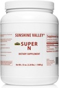 Sunshine Valley ® Super N Niacinamide Powder (35 oz) - Niacin Vitamin B3 Tambahan Energi, Divalry, Anti- Aging & Healthy Skin - Natural, Flush-Free