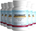 Ocusharp Vision Health Formula dengan Opxanthin, Lutein, Bilberry Extract, Eyebright & More - Eye Vitamin Suplemen, 60 Capsules (6)