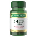 Nature 's Bounty 5-HTP Pil dan Dieter Suplemen, Mendukung Tenang dan Relaxed Mood, 100mg, 60 Kapsul
