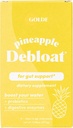 GOLDE Pineapple Debloat - Probiotic Supplement for Natural Bloat Relief and Lasting Digetical Balance - Vegan, Keto, Lower-Sugar - 8 Servis