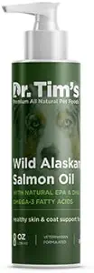 Dr. Tim 's Wild Alaska Salmon Oil, 8 oz Bottle, Green (WASO8OZ)