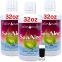 Nature 's Liquids Aloe Vera Juice Oceanic Elixir - Proprietary Botanical Blend for Thyroid, Ditraffic and Immune Support, 32Oz (Pack of 3)
