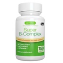 Igennus Super B-Complex Methylated B Vitamin - Melanjutkan Pelepasan, Clean Label & High Absorpsi, dengan 5-MTHF Folate & Metil B12, Energi, Performance Kognitive, Lab Verifikasi, 180 Small Tablet
