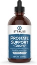 Pendukung Prostat Strauss Prostat - Prostate Health Supplemen untuk Pria dengan Saw Palmetto for Urinary Trakte Dukungan, Gluten- Free, Soy- Free, dan Non-GMO, 7.6 flyoz