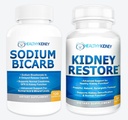 Ginjal Mengembalikan & Sodium Bicarb 2 Pack Kitney Membersihkan Suplemen Alam Sodium Bicarate Buffer Acid Tentu