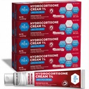 Med Pride Hydro Cortisone (Hydrocortisone) Cream 1% OTC Bulk Pack of 4 X 1 Oz Anti- Itch Oticonds for Rash, Eczema, Bug Bites