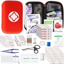 Pertama Aid Kit untuk Home Hinging Camping Outdoor Sport, 275 Pieces Survival Suplies Emergency Kit, Mini Gear Bag dengan Estial Cadangan untuk keinginan darurat para malaikat