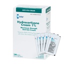 Globe (Box 144 Hydrocortisone 1% Maximum Power Cream, (0.9g Single Packet) Anti- Itch Cream for Redness, Sweelling, Hasching, Rash, Bug / Mosquito Bite, Ecsim, Hebrihoids & More