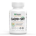 Jigsaw Health CoQ10 w / SRT 124; Heart Health Support 124; with Substained Rilis Technology 124; 60 Capsules