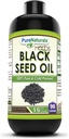 Suplemen Minyak Benih Hitam Pure 124; 16 Oz 124; 5 G Per Serving 12.4; 96 Servings Per Bottle 124; Non-GMO 124; Gluten- Gratis 124; Dibuat di AS