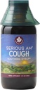 WishGarden Herbs Serious Cough AM Sootthing Syrup - Natural Herbal Daytime Non-Drowsy Cough Supresan untuk Dewasa dengan Elderberry Calms Reflex, Normalisasi Produksi Mucus, Opens Chest, 4oz