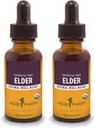 Herb Pharm Certified Organic Elder Liquid Extract - 1 Ounce (Paket 2)