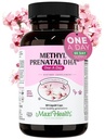 Kesehatan Maxi - Metil Prenatal DHA Prenatal Vitamin Women - Formasi Dokter, Kosher, Gluten Free Prenatal Multivitamin dengan 25 Nutrients Termasuk DHA, Acid Folic & More, 60 Liquid Caps