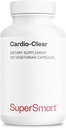 Supersmart - Cardio Clear (Tambahan EDTA Bawang) - dengan Malic Acid, Calcium Disodium EDTA, Magnesium, Bromelain 124; Non-GMO & Gluten Free - 120 Vegetarian Capsules