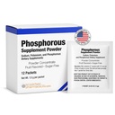 Suplemen Fosfor 12 Paket, Suplemen Dietary dengan Sodium Fosfat dan Potasium Fosfat, Fruit Flavored Fosphorous Application Apporder untuk Electrolite, Bone Health & Kidney Health