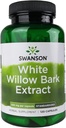 Swanson White Willow Bark Extract - Prootres Joint Dukung and Muscle Relief - Standardied to 15% Salicin - Natural Suplemen Tanpa Irritation Perut - (120 Kasules, 500mg Masing-masing)