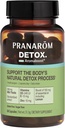 Pranarom - Aromaboost Detox Herbal Suplemen - Menghilangkan Toxins dan Saluran Tubuh - Milk Thistle dan Zinc - Vitamin D3 dan E - Lemon Espinion Oil - 60 Count