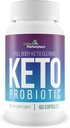 Prototik Keto - 40 Milyar Cfu - Kesehatan Digesi Progradasi, Kesehatan Ammune, Kesehatan & Gut - Keto Friendly Probiotic - Bantuan Tubuh Keto Cleanse - Mengurangi Bloating - Produksi Keto untuk Pria & Perempuan
