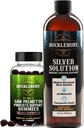 BuckLEBURY Saw Palmetto Prostate Gummies and Structured Liquid Silver Solution 30plum