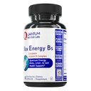 Lab Nutrition Quantum Max Energy Bs - Vitamin B Complex, Methylated B Complex with Vitamin B1, B6, B12, Thiamin, Feloct and Biotin - 60 Vegetarian Capsules