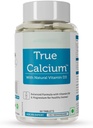 Kalsium Tambahan 100mg untuk Pria & Perempuan dengan Tanaman Berdasarkan Vitamin D3 & Natural Magnesium untuk Joints Sehat - 60 Tablets Vegan
