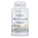 Nordic Averal ProOmega-D, Lemon Flavor - 120 Soft Gels - 1280 mg Omega-3 + 1000 IU D3 - Tinggi Potency Fish Oil - EPA & DHA - Otak, Eye, Heart, & Imune Kesehatan