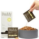 Buddy 10-in- 1 Daily Dog Multivitamin Supplement (Meal Topper) - 23 Aktif Ingredicts w / No Filler - 10 Estivents Benefits - Hip & Gabungan, Skin & Coat, Disornable