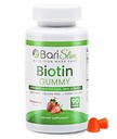 BariSlim Bariatric Vitamin Biotin Gummies - Specially Formuted Gummy Vitamin for Patients After Weight Loses Digest and Great Tasting Fruit Flavors 126; 90 Fruit Chews