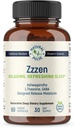 Zzzen, Relaxing Refreshing Sleep, Relieves Stress dan Impress Mood, L-Theanine, Ashwagandha, GABA, Melonalin dengan Bliner Blend, NonGMO, Sleep Aid & Supplement untuk Orang dewasa, 60 Caps