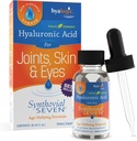 Hyalogik Synthovial Seven Hyaluronic Acid Liquid - HA Joint Dukung - Vegan - 1 oz
