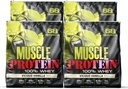 COLOSSAL LABS Muscle Whey Protein Flavored Powder, 25,000 mg Amino Acids / Serving, Cold Filtered (Paket May Vary) (20 Pound (Paket 4), Vanilla)
