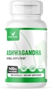 Ashwagandha w / Black Pepper Extract - 1400mg (100 Caps) Aver124; 3rd Party Test & Filler- Free - Vegan
