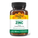 Country Life Target- Mins Zinc 50 mg 180 Tablet - Zinc Suplemen untuk Kesehatan Ammune - Zinc 50mg - Dukungan Zinc