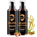 Beard & Conditioner for Men - Stend & Hydrate with Argan & Jojoba Oil - Controlls Dandruff & Itching for a Fresh, Smooth & Tangle- Free Beard - 2- Pack (4oz Masing-masing)