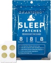 Sleep Patch for Dewata, Jat Lag Sleep Aid Acipoints with 420 Hyaluronic Acpoints, Terapkan Yinta, Anmian Acupoint, Gunakan terus-menerus Empat Minggu, Ingrediers Natural Herbal, 8 Count