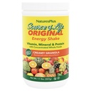 Natures Plus Source of Life Energy Shake, Creamy Granola - 1.1 lbs - Menyediakan 13g Complete Protein, Vitamin & Minemins - Non-GMO, Gluten Free, Vegetarian - 13 Total pelayan