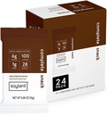 Soylent Snack Mini Protein Bars - Coklat Brownie, 1g gula, Protein Bars, Gluten Free, 6g Energi Vegan - 24 menghitung