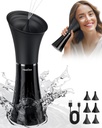 HeaDot Ear Wax Removal dengan Smart Water Temperature, Air powered Ear Cleaner dengan 6 Tips, Aman dan Efektif Ex Wax Removal Kit dengan 4 Tekanan Levels - IPX7