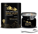 Shilajit Pure Himalaya Organik Shilajit Resin Suplemen Emas + Tingkat dengan 85 + Trace Minerals dengan 75% Fulvic Acid, Overall Energy & Ammune Dukung, Murni Shilajit untuk Pria & Women, 65g