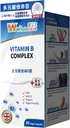 NOTO WholeLoveMed Vitamin B Complex, Relieve Emotions, Cell Vitalitas, Imune & Energy Dukung, Improve Metabolisme, 60 Capsules, 30- 60 Days Supply