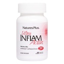 Natures Plus Ultra - Suplemen Alam dengan Turmeric, Bromelain, MSM, Boswellia & Ginger - 60 Vegetarian Capsules (30 Hamba)