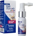 eosera ® Ear Itch MD ® for Kids - Soothing Ear Drops for Dry, Itchy Ears - Natural Moisturizing Formula dengan Vitamin E - Relief for Allergies, Eczema, Dermatitis - Aman untuk Ages 2 + Mendengar Bantuan Pengguna