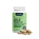 Animal Essentials Milk Thistle for Dogs & Cats - Liver Duck, Milk Thistle 150mg, Silymarin, Liver Suplement, Herbal Kapsul, Organik Human Grade Herbs, Veterinarian Rekomendasikan - 30 Count