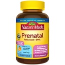 Nature Made Prenatal with Folic Acid + DHA, Prenatal Vitamin and Mineral Supplement for Daily Nutritial Dupport, 110 Softgels, 110 Day Supply