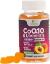 CoQ10 Gummies 100mg - 3X Kekuatan, Penyerangan Tinggi, Tambahan Antioksidant untuk Dukungan Kesehatan Jantung & Energi Produksi, Ultra Koenzim Q10 Vitamin, Coq 10 Suplemen, Non- GMO - 30 CoQ10 Gummies