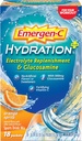 Emergen- C Hidration + Sports Drink Mix dengan Vitamin C (18 Count, Orange Spritz Flavor dengan Glucosamine), Electrolite Repleniment, 0,34 Pawder Ounce