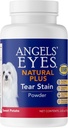 Malaikat Mata Alam Plus Air Mata Tambahan Powder Manis untuk Anjing, Mencegah Stained Fur, Eyebright, Olive Leaf, Marshmallow Root, Tidak ada Wheat atau Jagung, Terbatas Ingredisasi, Vegetarian, 75g