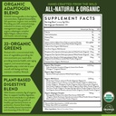 TruWild Greens Superfood Juice Powder, dengan 22 + Greens & Anti-Oxidants, Natural Ammune, Stress, Diatrious Dupder, 90 Serbu, 3 Pack