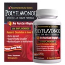 Polysabonol dengan Bioflavonoid, Tinnitus Relief, Unique Ear Health Formula, Dering Telinga Dukungan, Mendukung Circulasi di Ear Inner, Promotes Health, 90 Capsule, 30 Servis